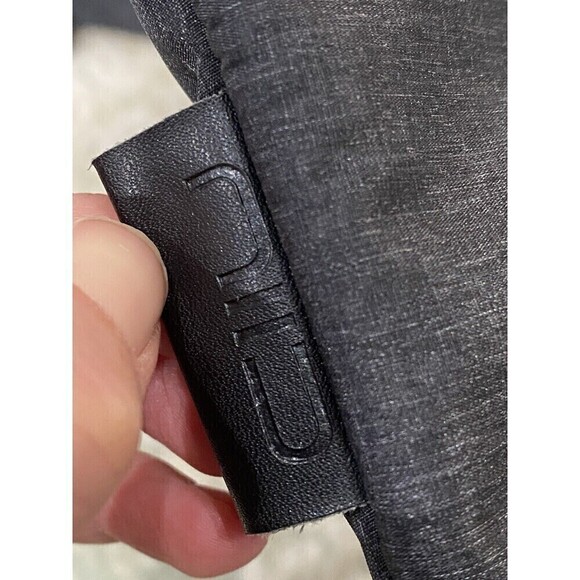 NIID CrossBody Sling Bag Black/Gray - Navy Blue Interior - Secure Adjustable - Picture 6 of 7